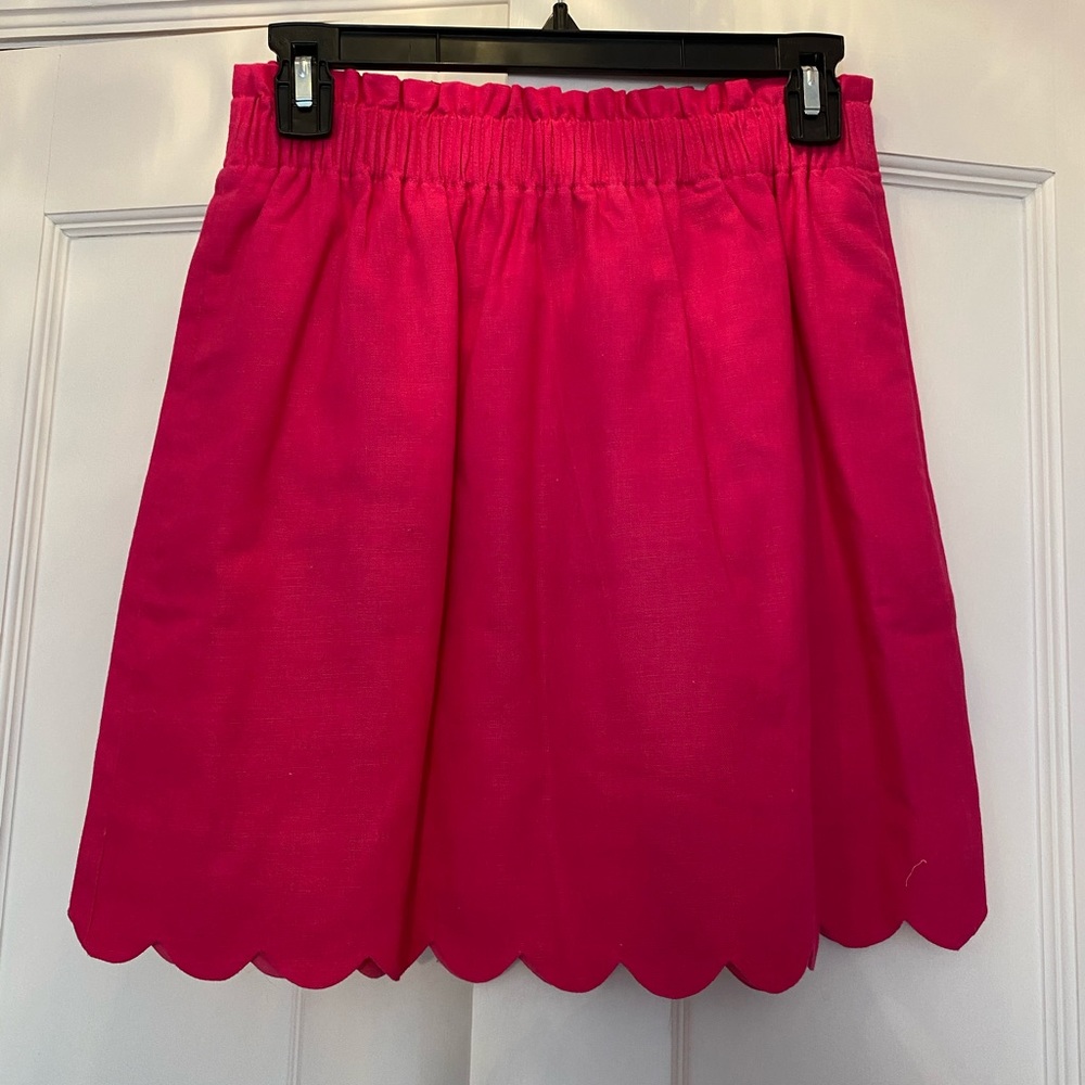 J. Crew paper bag skirt